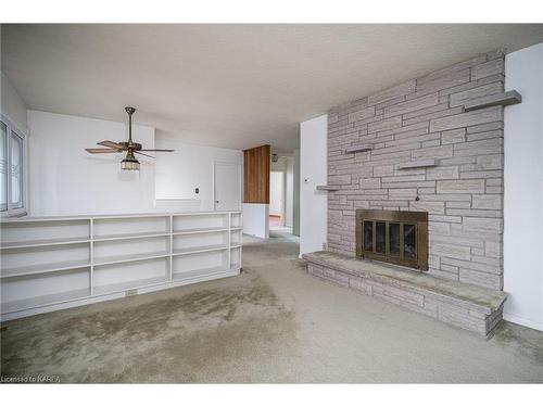 25 Sunset Crescent, Napanee, ON - Indoor Photo Showing Other Room With Fireplace