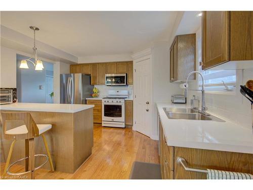 1338 Grace Avenue, Kingston, ON - Indoor Photo Showing Kitchen With Double Sink
