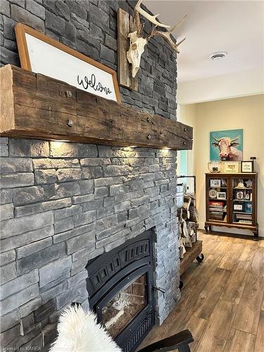 332 Spithead Road, Howe Island, ON - Indoor With Fireplace