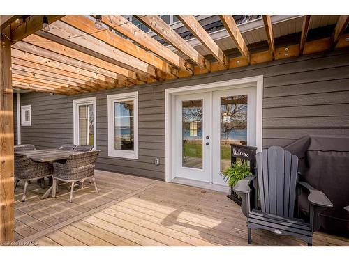 332 Spithead Road, Howe Island, ON - Outdoor With Deck Patio Veranda With Exterior