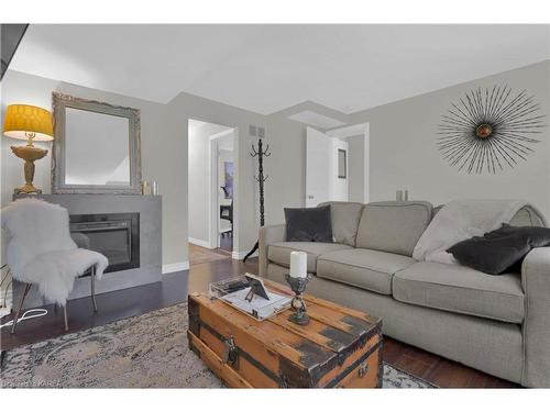 423 Palace Road, Kingston, ON - Indoor Photo Showing Living Room With Fireplace
