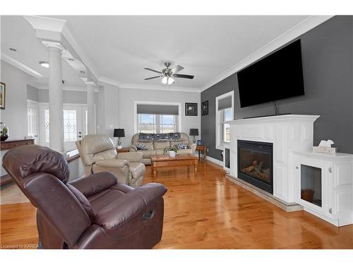 175 Brennan Road, Belleville, ON - Indoor Photo Showing Living Room With Fireplace