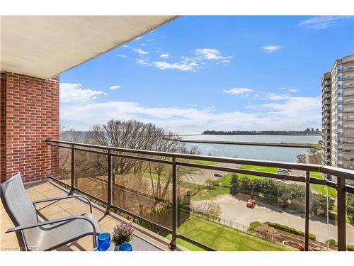 606-1000 King Street W, Kingston, ON - Outdoor With Body Of Water With Balcony With View With Exterior