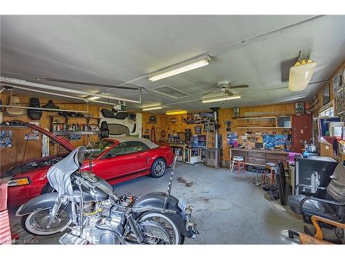 416 Garden Street, Gananoque, ON - Indoor Photo Showing Garage