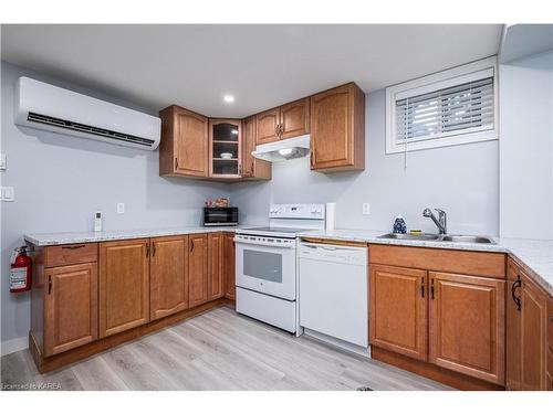 172 Morenz Crescent, Kingston, ON - Indoor Photo Showing Kitchen With Double Sink