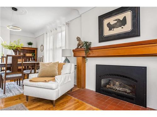 158 Fairview Road, Kingston, ON - Indoor Photo Showing Living Room With Fireplace