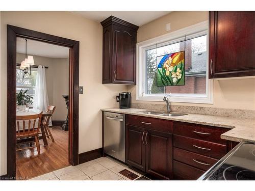 28 Toronto Street, Kingston, ON - Indoor Photo Showing Kitchen With Double Sink