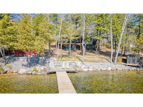 2323 Grindstone Lake Road, Plevna, ON - Outdoor With Body Of Water