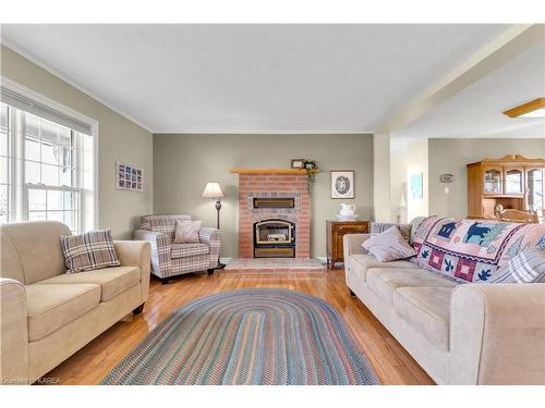 3280 Big Creek Road, Greater Napanee, ON - Indoor Photo Showing Living Room With Fireplace