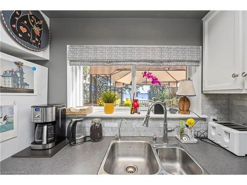 43 Main Street, Westport, ON - Indoor Photo Showing Kitchen With Double Sink