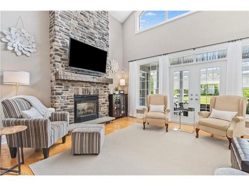 888 County Road 8, Greater Napanee, ON - Indoor Photo Showing Living Room With Fireplace