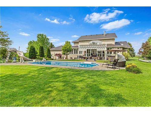 888 County Road 8, Greater Napanee, ON - Outdoor With In Ground Pool