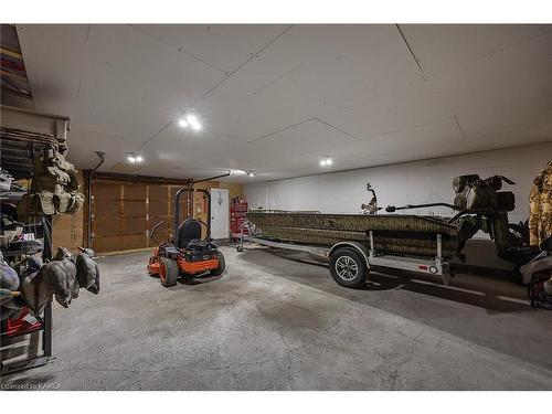 101 Main Street, Seeleys Bay, ON - Indoor Photo Showing Garage