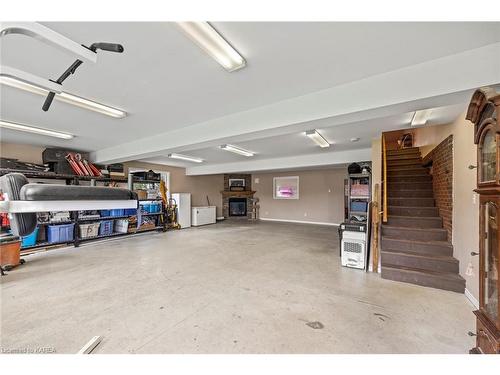 101 Main Street, Seeleys Bay, ON - Indoor Photo Showing Garage