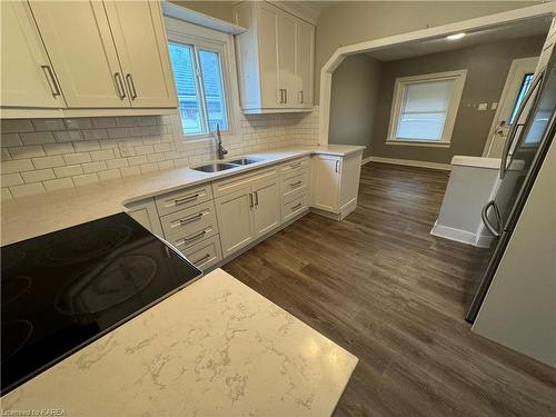 115 Concession Street, Kingston, ON - Indoor Photo Showing Kitchen With Double Sink