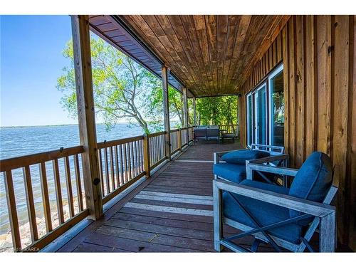 237B South Shore Road, Napanee, ON - Outdoor With Body Of Water With Deck Patio Veranda With Exterior