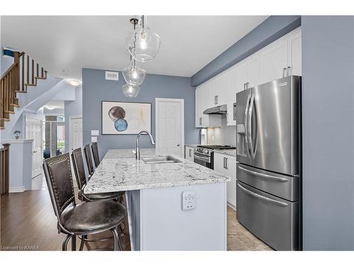 1105 Horizon Drive, Kingston, ON - Indoor Photo Showing Kitchen With Stainless Steel Kitchen With Upgraded Kitchen