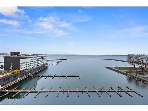 806-165 Ontario Street, Kingston, ON - Outdoor With Body Of Water With Balcony With View With Exterior