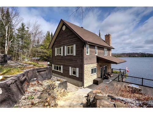 2000 Brewer Road, Sharbot Lake, ON - Outdoor With Deck Patio Veranda With Exterior