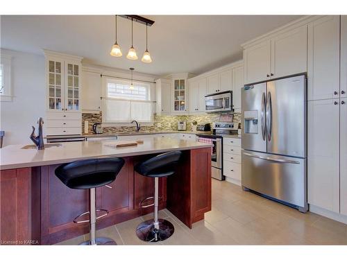 64 Tessa Boulevard, Belleville, ON - Indoor Photo Showing Kitchen With Stainless Steel Kitchen With Upgraded Kitchen