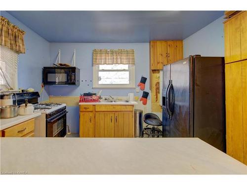 25 Cedar Lane, Westport, ON - Indoor Photo Showing Kitchen With Double Sink