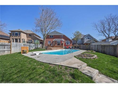 507 Forest Hill Drive E, Kingston, ON - Outdoor With In Ground Pool With Backyard