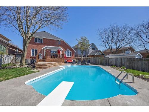 507 Forest Hill Drive E, Kingston, ON - Outdoor With In Ground Pool With Deck Patio Veranda With Backyard