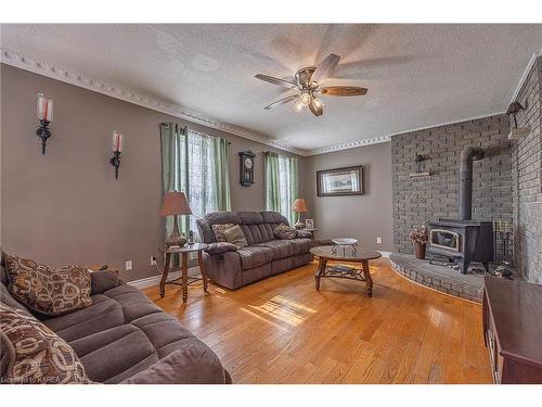 396 Church Road, Enterprise, ON - Indoor Photo Showing Living Room With Fireplace