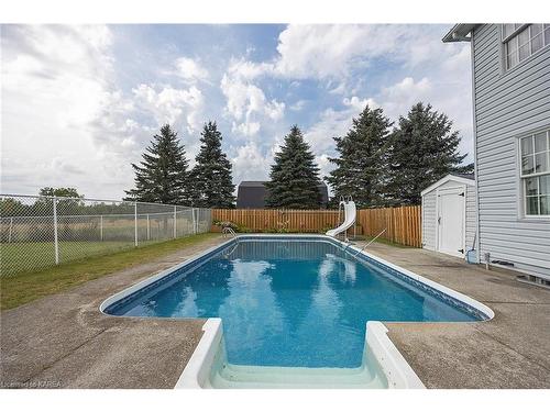 396 Church Road, Enterprise, ON - Outdoor With In Ground Pool With Backyard
