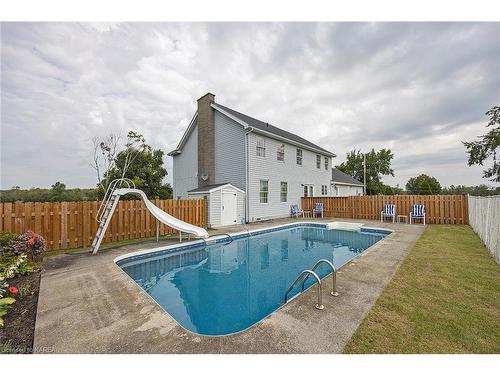 396 Church Road, Enterprise, ON - Outdoor With In Ground Pool With Backyard
