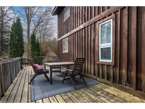 261 Long Point Road, Lyndhurst, ON - Outdoor With Deck Patio Veranda With Exterior