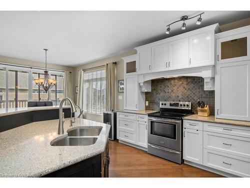 98 Windermere Boulevard, Bath, ON - Indoor Photo Showing Kitchen With Double Sink With Upgraded Kitchen