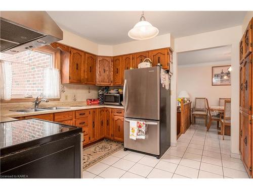 245 Arnold Street, Kingston, ON - Indoor Photo Showing Kitchen With Double Sink