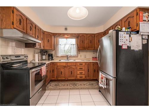 245 Arnold Street, Kingston, ON - Indoor Photo Showing Kitchen With Double Sink