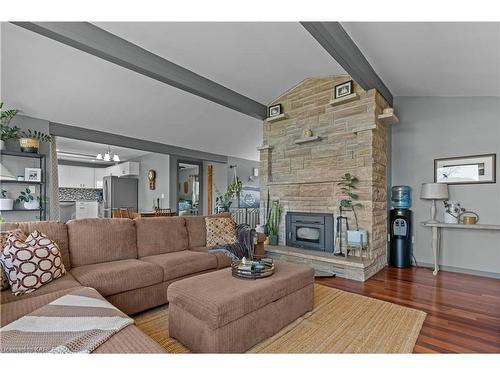 915 School Road, Kingston, ON - Indoor Photo Showing Living Room With Fireplace