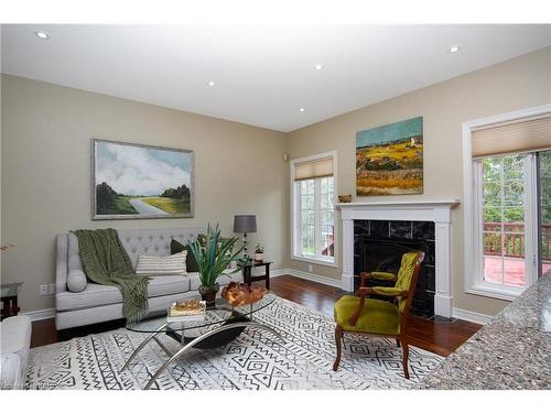 651 Woodland Place, Kingston, ON - Indoor Photo Showing Living Room With Fireplace