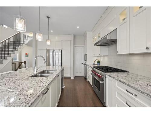528 Savannah Court, Kingston, ON - Indoor Photo Showing Kitchen With Stainless Steel Kitchen With Upgraded Kitchen