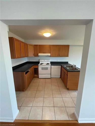 275 Conacher Drive, Kingston, ON - Indoor Photo Showing Kitchen With Double Sink