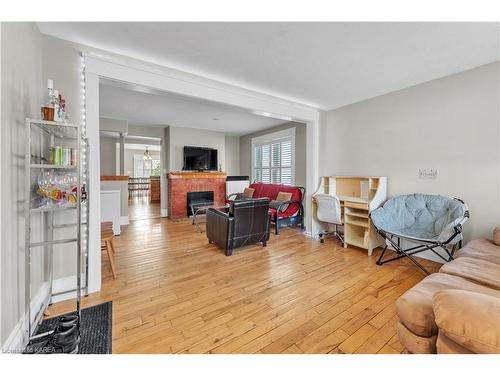 145 Macdonnell Street, Kingston, ON - Indoor Photo Showing Living Room With Fireplace