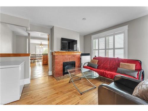 145 Macdonnell Street, Kingston, ON - Indoor Photo Showing Living Room With Fireplace