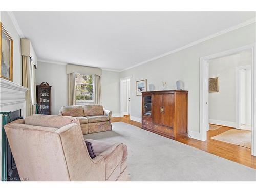72 Collingwood Street, Kingston, ON - Indoor Photo Showing Living Room With Fireplace