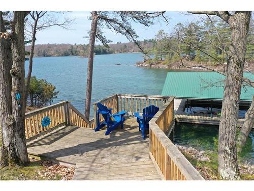 14 Downie Island, Lansdowne, ON - Outdoor With Body Of Water With Deck Patio Veranda