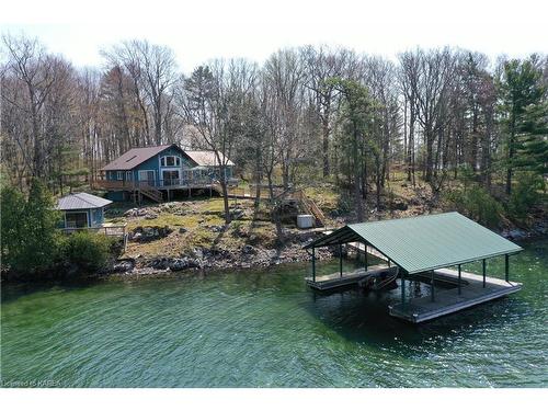 14 Downie Island, Lansdowne, ON - Outdoor With Body Of Water With Deck Patio Veranda