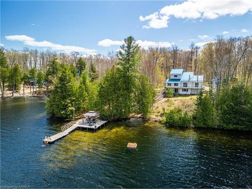1604 Shibley Road, Sharbot Lake, ON - Outdoor With Body Of Water With View