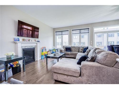 1345 Demers Avenue, Kingston, ON - Indoor Photo Showing Living Room With Fireplace