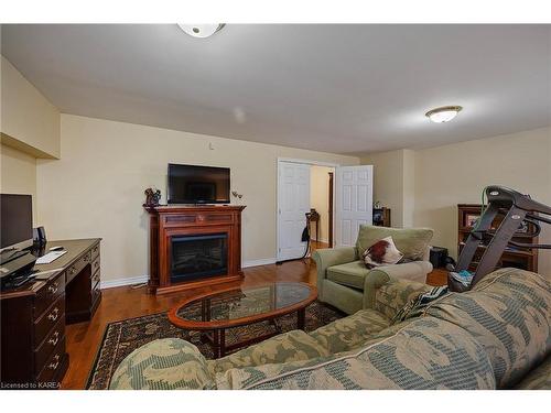6 Holman Drive, Kingston, ON - Indoor Photo Showing Living Room With Fireplace