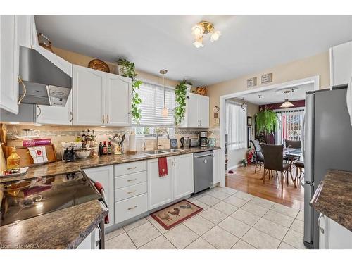204 Ellesmeer Avenue, Kingston, ON - Indoor Photo Showing Kitchen With Double Sink