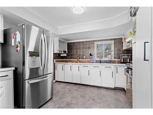 1664 Code Street, Kingston, ON - Indoor Photo Showing Kitchen With Double Sink