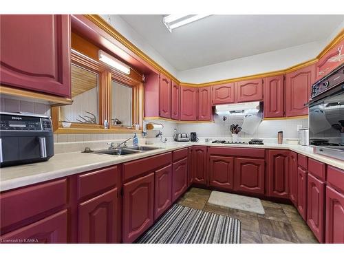 12531 Highway 41, Northbrook, ON - Indoor Photo Showing Kitchen With Double Sink