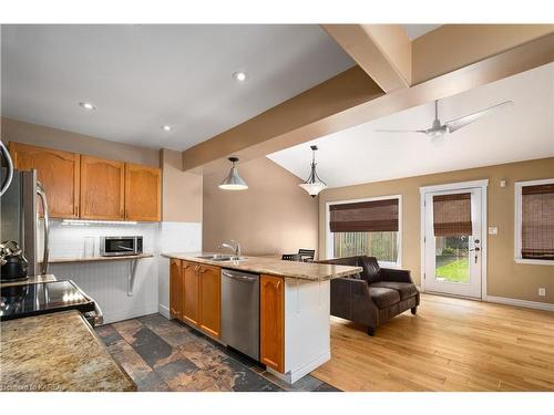 150 Patrick Street, Kingston, ON - Indoor Photo Showing Kitchen With Double Sink